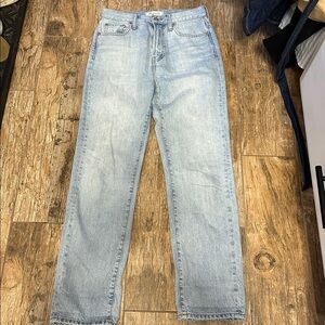 Madewell High Waisted The Perfect Vintage Jean Women’s Size 25 Light Wash